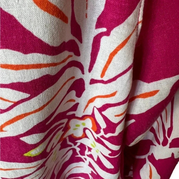 Westbound Pink Tropical Button Down Shirt M - Picture 5 of 7